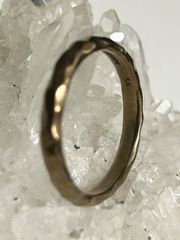 2000年代初期5K刻印GOLD RING黄金サイズ17号オールド年代ランク美品