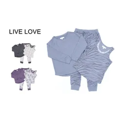 送料無料 アウトレット LIVE LOVE レディース ルームウェア  ラウンジ3点セット 長袖  秋冬 #1609489 P881