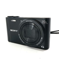 SONY ソニー Cyber-shot サイバーショット DSC-WX350 20X コンパクトデジタルカメラ レンズ 3,5-6,5/4,3-86 ブラック 動作確認済み【OE-909】