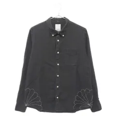 VISVIM (ヴィスヴィム) 16SS LUNGTA B.D. SASHIKO L/S 長袖シャツ ネイビー 0116305011005のサムネイル