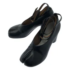 Maison Margiela / メゾンマルジェラ | Tabi メリージェーン アンクルストラップパンプス 足袋 チャンキーヒール | 41 | ブラック | レディース