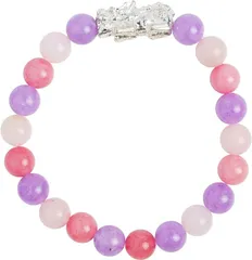 Hapipa パワーストーン 天然石 ブレスレット レディース 幸運 浄化 数珠 恋愛運 仕事運 金運 健康運 ピンク ローズクォーツxラベンダーアメジスト