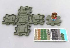 【中古】ハッピーセット 石ブロックとギャレット 「マインクラフト ザ・ムービー 第1弾」 ハッピーセット
