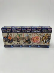 【広店】全5種セット ワノ国鬼ヶ島編10 ワールドコレクタブルフィギュア ワンピース【703-2642】