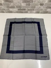 Christian Dior クリスチャンディオール トロッタ柄 シルクスカーフ ハンカチ