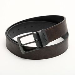 メンズベルト 人気ブランド Levi's リーバイス 38mm リバーシブル レザーベルト ブラウン USA直輸入モデル ジーンズ デニムコーデ 11LV1226 送料無料