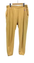 Champion (チャンピオン) 9oz TERRY FLEECE 9オンス テリーフリース ジョグ パンツ スウェット 裏起毛 USA製 Ｌ オレンジ メンズ/025