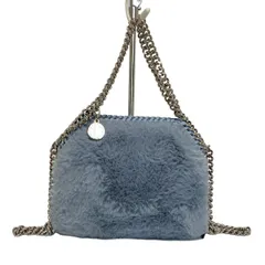 未使用級✨ステラマッカートニー ミニ ファー ファラベラ ショルダーバッグ STELLA McCARTNEY（ステラマッカートニー）の「Falabella Zipped