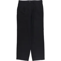 古着 ワンタック スラックスパンツ メンズw34相当/eaa577936