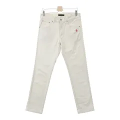 サイズ：M ROUGH&SWELL ラフアンドスウェル Duckbills ストレッチパンツ  ホワイト系 [240101406629] ゴルフウェア メンズ ストスト