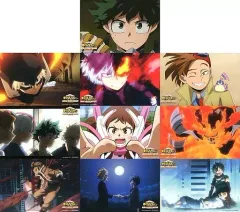 【中古】キャラカード [単品] 場面写フォトカード10枚セット 「Blu-ray/DVD 僕のヒーローアカデミア THE MOVIE ワールドヒーローズミッション 楽天ブックス オリジナルグッズ付きバンドル版」 同梱特典