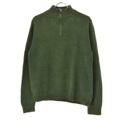 【CHAPSRALPHLAUREN】ハーフジップ長袖ニットセーター