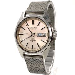 SEIKO セイコー ハイビート 5626-7000 SS/AT シルバー文字盤 メンズ腕時計 稼働品【PF-91】