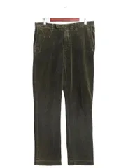 【お得なクーポン配布中!】 ラグビー ラルフローレン 太畝 コーデュロイ パンツ メンズ 34 32 ポロ RUGBY スラックス ストレート ストレッチ アーミー チノ タイプ 緑