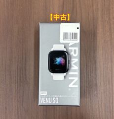 【中古・美品】GARMIN ガーミン Venu SQ Music White/Slate