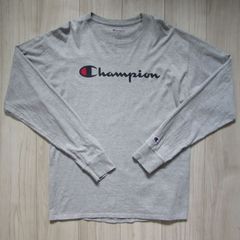 【海外規格XL】古着　champion　長袖Tシャツ