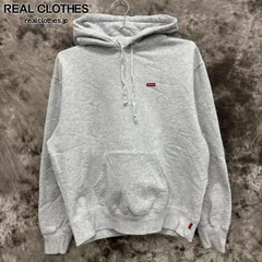 Supreme/シュプリーム【24AW】Small Box Hooded Sweatshirt/スモールボックスロゴ パーカー/アッシュグレー/S