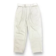SOPHNET. 23SS STRETCH CHINO BELTED TUCK HEM CORD TAPERED PANTS チノパン トラウザー パンツ ソフネット M ベージュ系 SOPH-230012 65593Aのサムネイル
