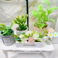 ＃481 ミニチュア インテリア ＊観葉植物㉑