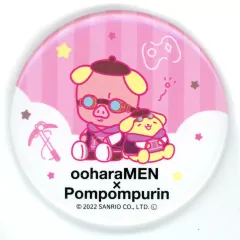 【中古】バッジ・ピンズ おおはらMEN×ポムポムプリン ランダム缶バッジ 「ドズル社×サンリオキャラクターズ」