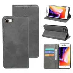 【人気商品】iPhone SE (第2世代/第3世代) ケース 手帳型 (4.7インチ対応) iphone8 iphone7 手帳型 ケース カバー PUレザー カード収納 財布型 耐衝撃 ケース マグネット スタンド機能付き 5色 (iPhone 7/8/S