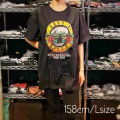 【土日も発送】 Guns'n'Roses ガンズ＆ローゼス 黒 Not In This Life Time Tour 2016 メンズ レディース ロックＴシャツ バンドＴシャツ ブラック 半袖 RockYeah guns-03