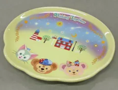 【中古】皿・茶碗 ダッフィー＆シェリーメイ＆ジェラトーニ スーベニアプレート 「東京ディズニーシー15周年“ザ・イヤー・オブ・ウィッシュ”」 東京ディズニーシー限定