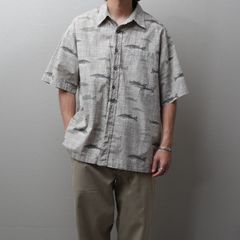 Steven Alan ルーズフィット RAIN PRINT 半袖シャツ L - メルカリ