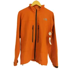 ザノースフェイス THE NORTH FACE ナイロン混 ポリ ソフトシェル ジップアップ ジャケット メンズ import：L 