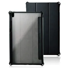 新品 エレコム iPad Air 2019年モデル iPad Pro 10.5インチ 2017年モデル フラップカバー 背面クリア ZEROSHOCK スリープ対応 ブラック TB-A19MZEROBK
