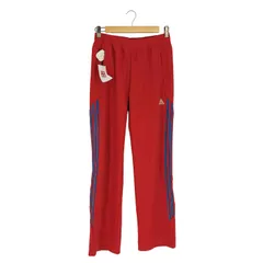 アディダス adidas CLIMALITE ロゴ刺繍 3ライン トラックジャージ トラックパンツ メンズ import：M 