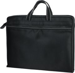 【数量限定】出張 通勤 資料/ファイル/書類収納 PC入れ メンズ キャリングバッグ 丈夫 事務バッグ オックスフォード生地 仕切り ドキュメントバッグ 多ポケット ファスナー B4 取っ手付き 手提げバッグ ビジネスバッグ カバン 人気 [Cirsaeur]