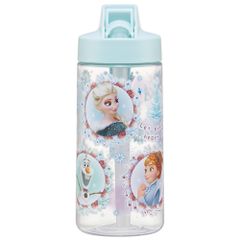 ☆ 아나운서와 눈의 여왕 ☆ 캐릭터 빨대 병 500ml PSTB5 SKATER 스케이터 병 500ml PSTB5 빨대 물통 어린이용 물통 마이 병 직접 마시 빨대 병 클리어 투명 스파우트 형 플라스틱 캐릭터
