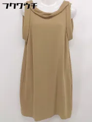 ◇ d'un a dix アナディス ノースリーブ 膝丈 ワンピース サイズ38 ブラウン レディース 【中古】 【1105050002611】のサムネイル