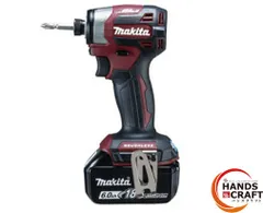 ☆マキタ makita　充電式インパクトドライバ TD173DGXAR【限定色】オーセンティックレッド 18V6.0Ah×2 充電器 ケース付 未使用 純正品
