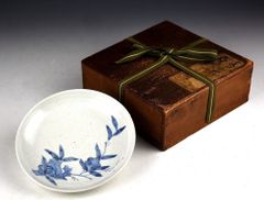 平安，京焼，清水焼，茶具，酒器，骨董，陶芸 皿 江戸後期 和気亀亭 染