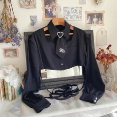 Ank Rouge ショートシャツブラウス