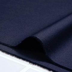 約110×50cm　無地 綿ブロード生地 H9000-35 紺　生地 布地 布 ハンドメイド