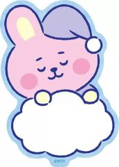 [중고] 씰 스티커 COOKY(정국) 여행 스티커 드림 오브 베이비(7) [BT21]