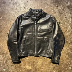 希少サイズ✨Schott 641 シングルライダースジャケット サイズ42 黒 Amazon | Schott シングルライダースジャケット641HH (40(L