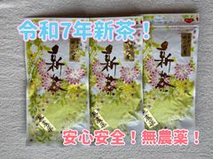 お待たせしました！！農家直売　静岡のお茶！緑茶！本年度の新茶！100g×3袋！