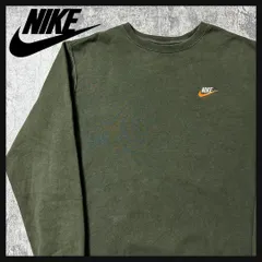 【希少カラー】ナイキ スウェット オーバーサイズ ワンポイント刺繍 入手困難
