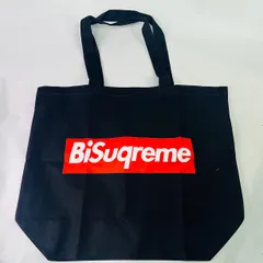 【中古】bish　BiSuqreme　黒キャンパストートバッグ【送料無料】メール便※代引き不可
