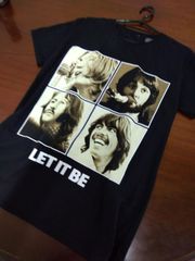 THE BEATLES / ザ・ビートルズ 『LET IT BE』 正規品ロックTシャツ（新品）