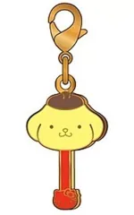 【中古】キーホルダー 4.ポムポムプリン(チョコレート) Petitチャーム 「サンリオキャラクターズ」