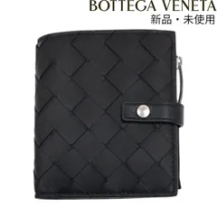 【新品/未使用】ボッテガ・ヴェネタ BOTTEGA VENETA 600270-V3UH2/8803 財布 ウォレット 二つ折り財布 コンパクト財布 イントレチャート レザー 札入れ 小銭入れ メンズ レディース ユニセックス ブランド 6256186
