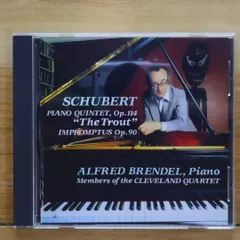 中古CD★アルフレート・ブレンデル/ALFRED BRENDEL■ SCHUBERT PIANO QUINTET, Op. 114 【FNCC30357/000335780101S】G24918