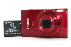 ☆良品☆キャノン Canon IXY190 レッド コンパクトデジタルカメラ L990