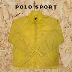 POLOSPORT ポロスポーツ ナイロンジャケット ワンポイントロゴ イエロー 黄 ヴィンテージ ビンテージ 古着