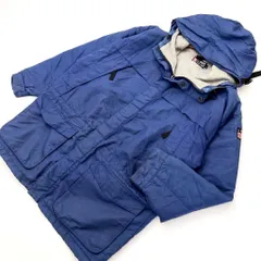 チャップス ☆ CHAPS RALPH LAUREN 防寒◎ 裏フリース マウンテンパーカー ナイロンジャケット ブルー Lサイズ アメカジ アウトドア■F160